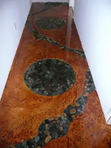 hormigón impreso para el suelo de mi casa